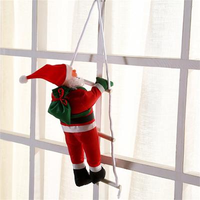 Climbing Ladder Rope Santa Claus Pendant  Santa Climbing Rope Ladder Xmas Tree Hanging Ornament Party Decor