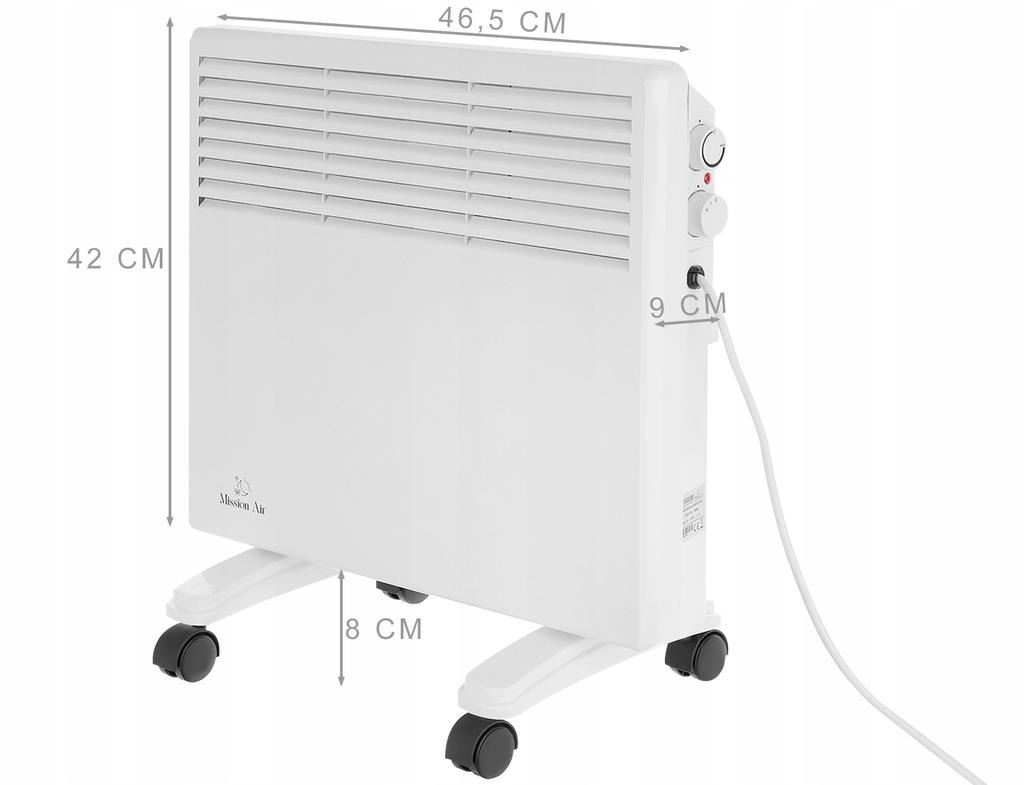 Miami 1000W Convector Heater