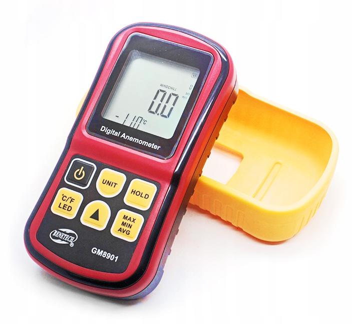 Anemometer Wind Gauge Temperature Air Speed Measurement