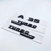 3D ABS Glossy Black Letters A35 A45 A45S Turbo 4matic Emblem for Mercedes-Benz AMG Car Fender Trunk Rear W176 W177 Logo Sticker