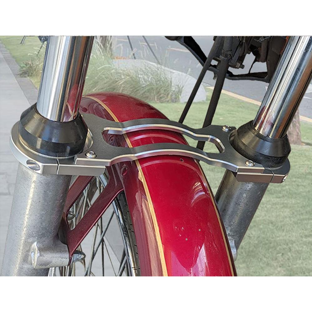 Front Fork Brace Fork Stabilizer Aftermarket Fit For Harley Softail Customs FXSTC Night Trains FXSTB Dyna Wide Glides