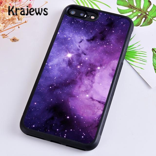 Krajews Fantasy Nebula Space Stars Universe Phone Case Cover For iPhone 17 Air 16 15 14 plus 12 13 pro max