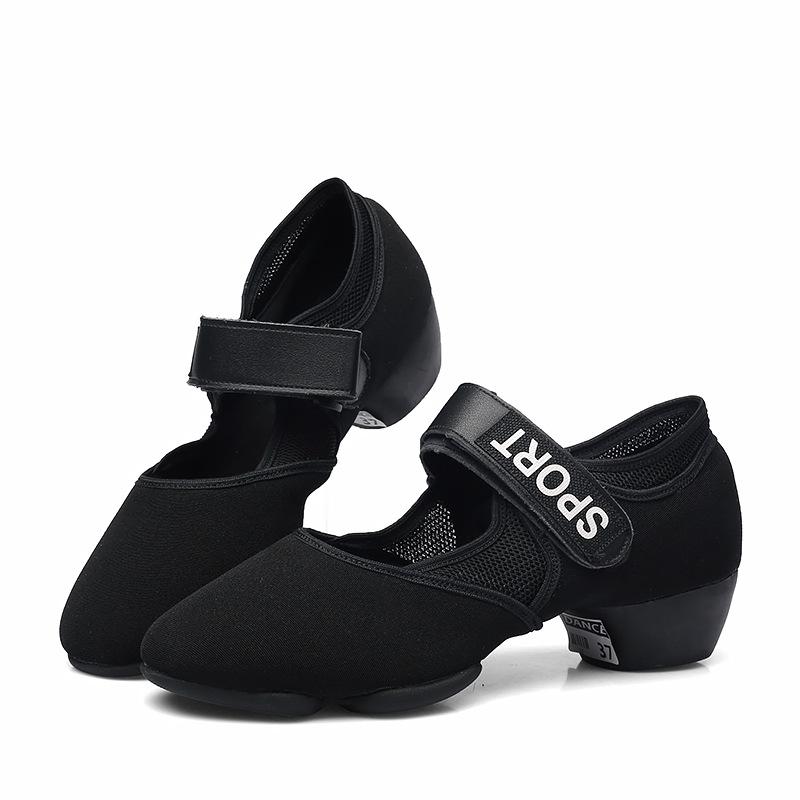 New Arrival Latin Dance Shoes for Women Adult Medium/High Heel Soft Sole Comfortable Practice Dance Shoes for Teachers