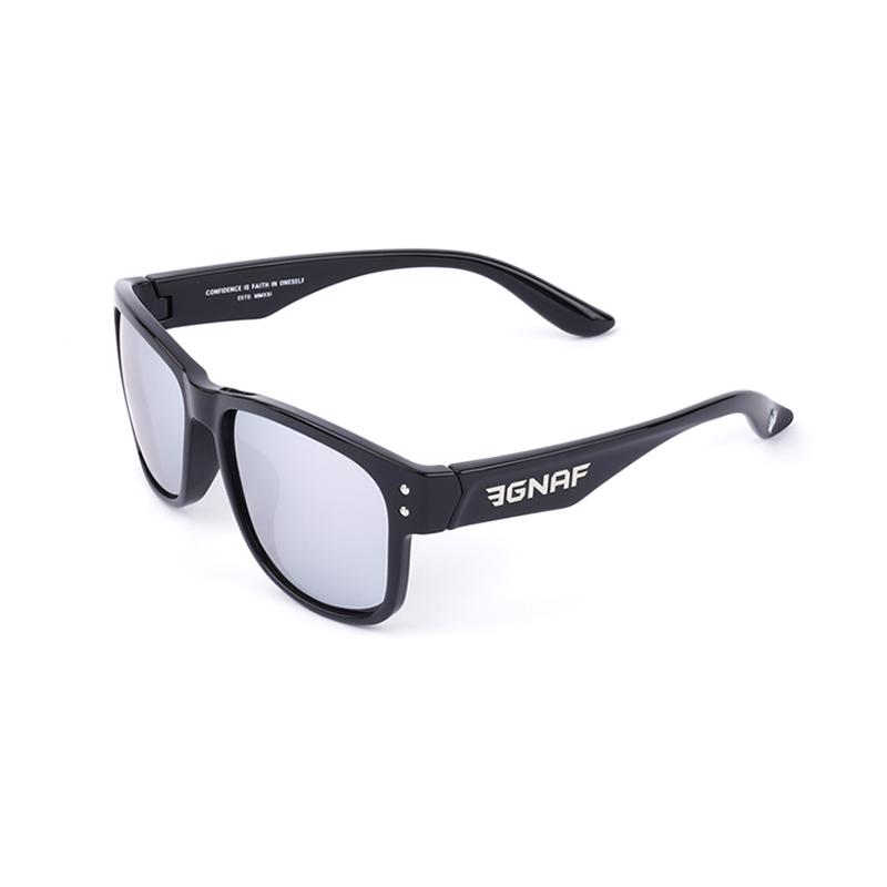 Igeunapeu Signature Logo Polarized Sunglasses Efl-4001A Black