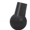 Base Attachment for Barbell Portable Floor Swivel Men Women, Fits 2.56 inch Bar Rubber Ball