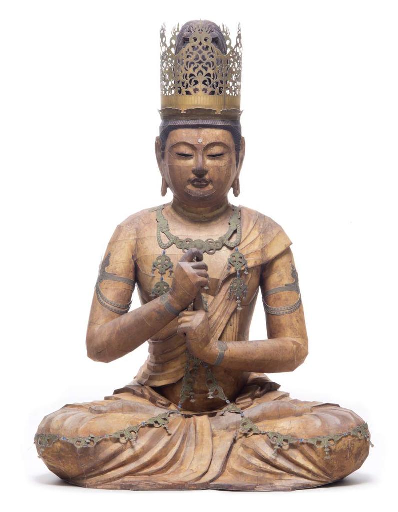 21st Century Paper Craft 04 Seated Vairocana