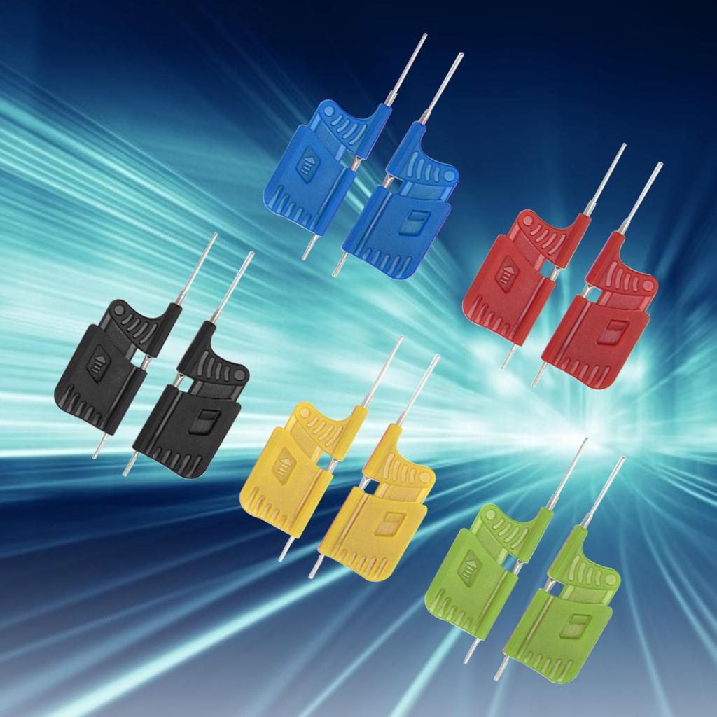 Test  Clip Ultra Small Chip Foot Clamp with Rubber Ring Electronic Component SDK08 Electronic Component Test  Clip