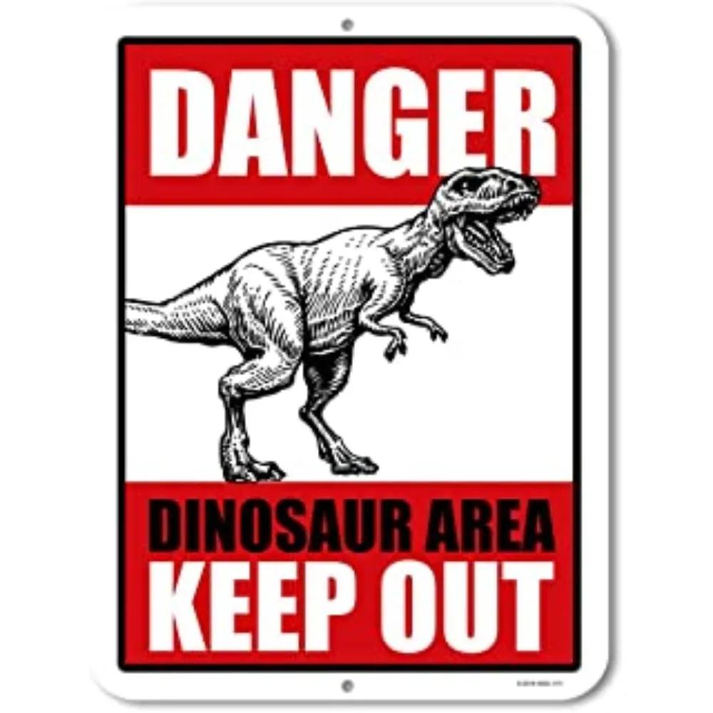 

Небезпека - Територія динозаврів Юрський період Триматися подалі Парк Рекс Вінтажний Металевий Знак Ретро Бляшана Табличка Настінний Декор 20*30см 30x40cm(11.8x15.7inch)