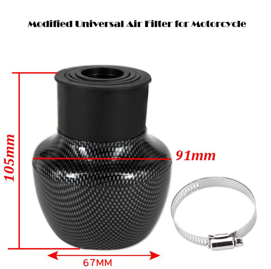 Motorcycle Air Cleaner Intake Filter Mushroom For 28-48mm Yamaha Honda Kawasaki