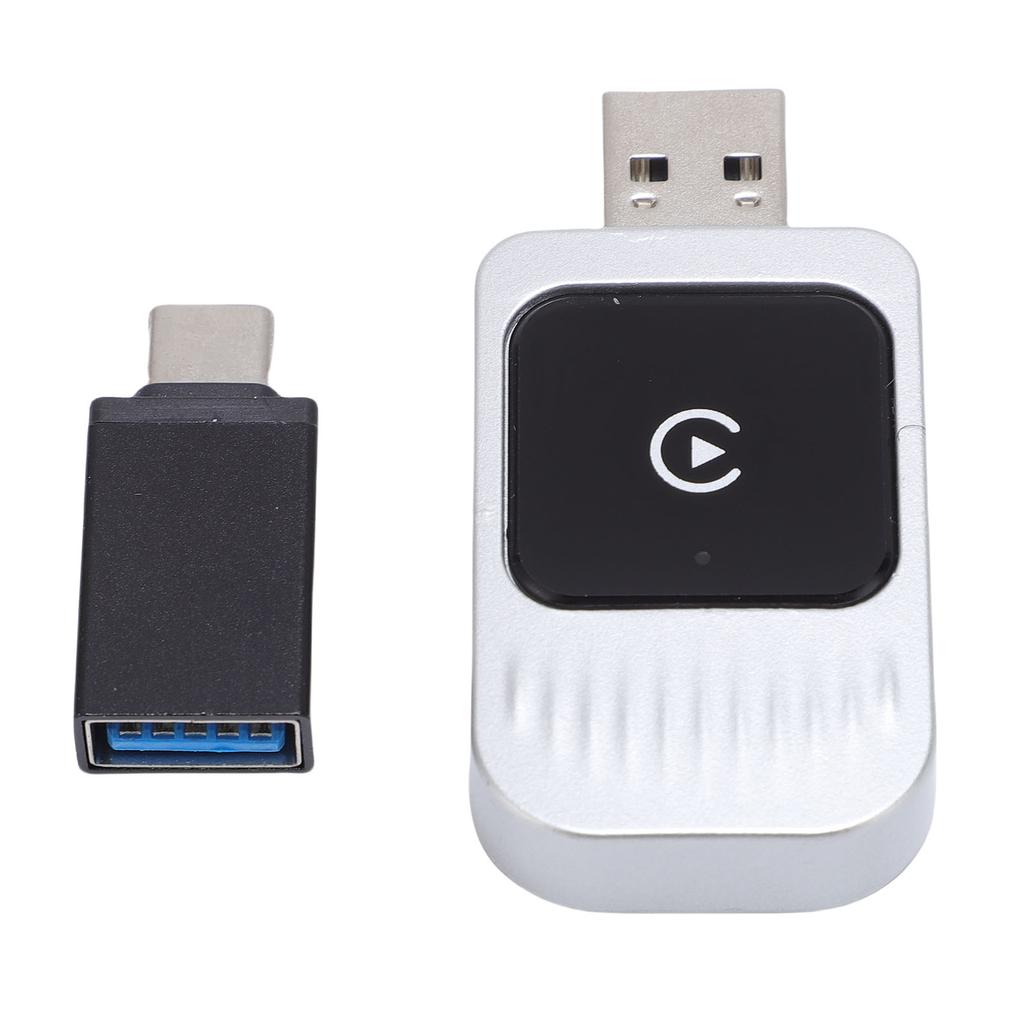 Car Wireless Adapter for CarPlay 5.8GHz WiFi Bluetooth 5.0 Auto Connection Car Wired To Wireless Adapter Plug and Play