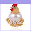 Vintage Animal Brooch With Zinc Alloy Material For Women And Men Fashion Accessory