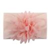 Baby Headband Flower Design Solid Color Baby Girls Hairband