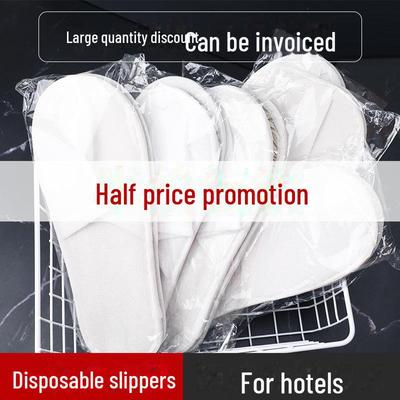 "Jednorazowe kapcie włókninowe do kąpieli, podróży, hotelu i dla gości"