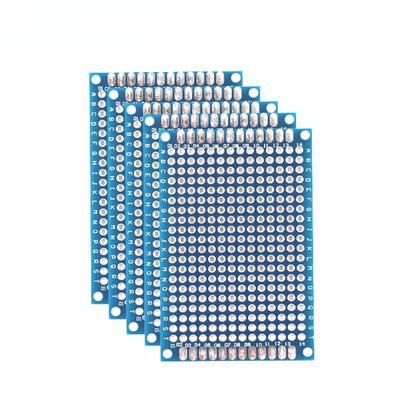 10 teile/los 4x6 cm Doppel Seite PCB Board Universal Kupfer Prototyp Bord Experimentelle Entwicklung Platte DIY Elektronische löten