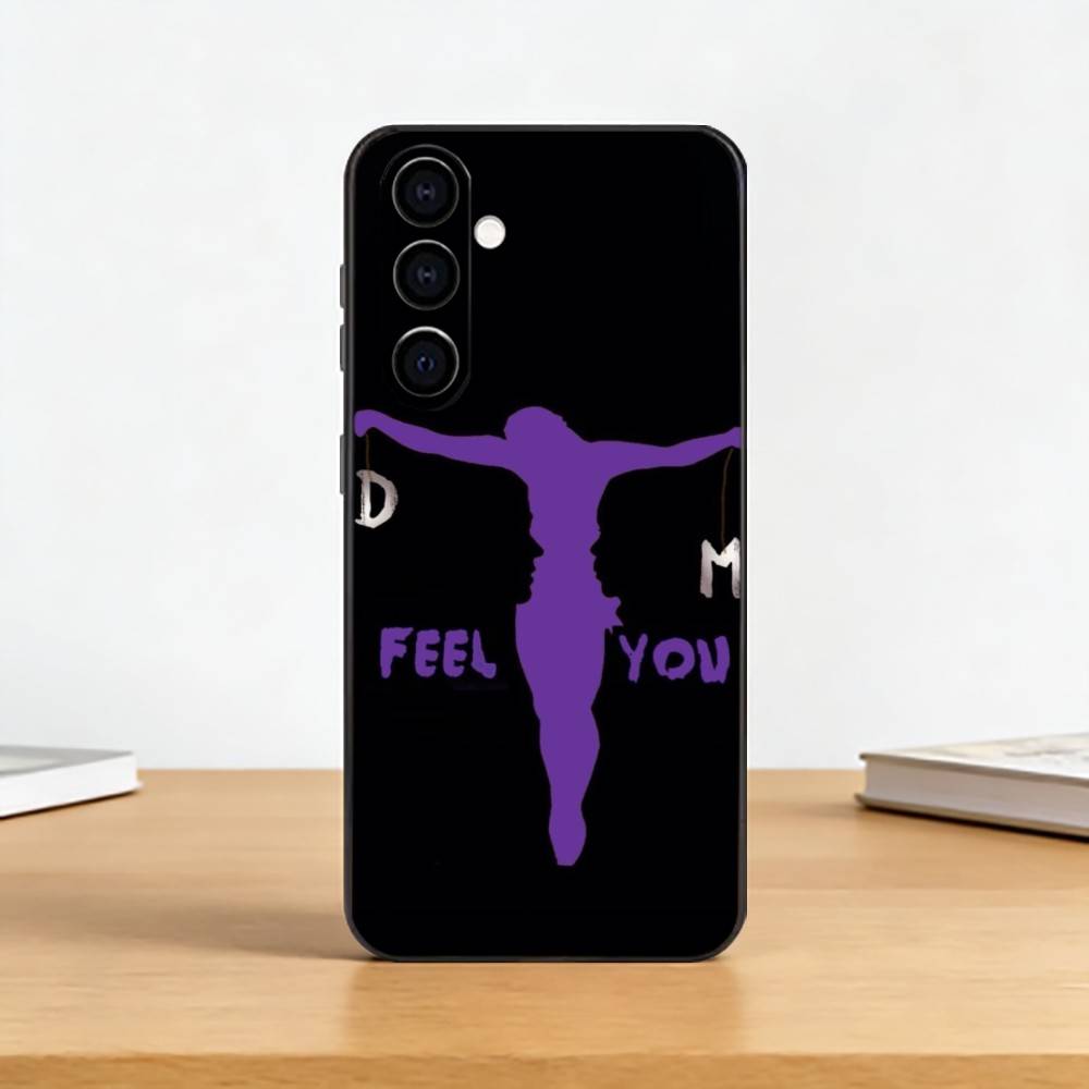 Band Depeches M-Modes Phone Case Black Silicone Soft For Samsung Galaxy A73,A72,A71,A70,A53,A52,A51