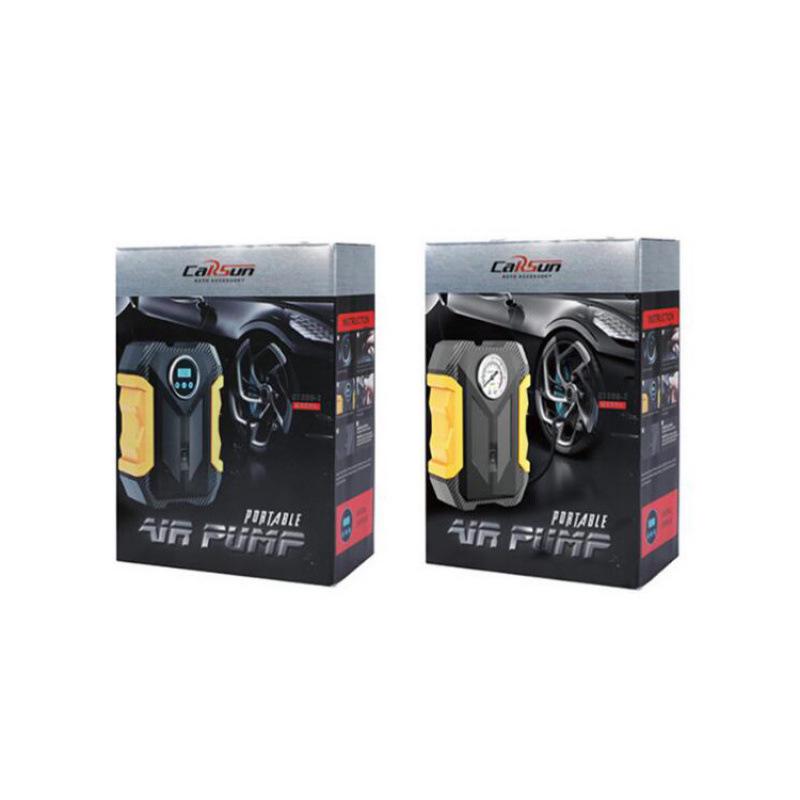 Portable Electric Tire Inflator with Light - Digital Display Pointer Style