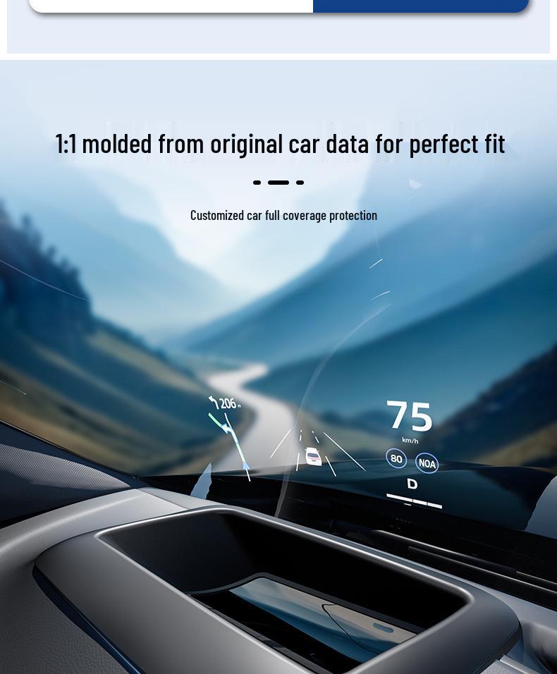 23-25 Ideal L7 L8 L9 Curved HUD Dashboard Dust Cover Car Interior Accessory