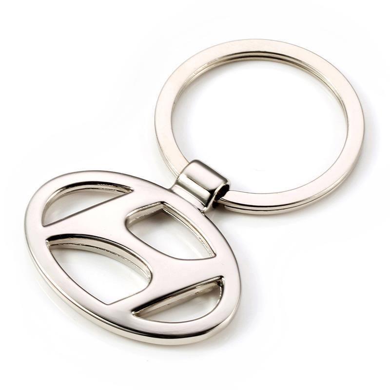 Buy 1PC Creative Metal Letter Keychain for Hyundai Car Badge Business ...
