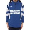 Umbro THE THIRD para Juniors y MCNV 140 Top de Calentamiento, Cortavientos, Absorbe el Sudor, Elástico, Media Cremallera, Niños,