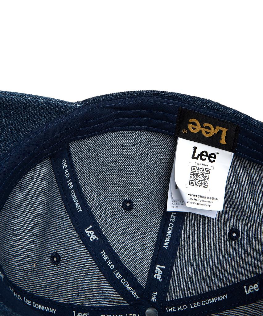 LEE Kleine Twitch-Logo-Denim-Baseballkappe Indigo Medium