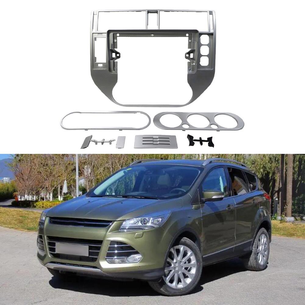 Replacement Navigation Bezel Panel for Ford For Explorer For Kuga For MK1 08-12 ABS Material Car Interior Accessory