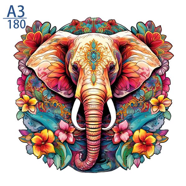 Non-Toxic 300Pcs Wooden Puzzle Color Cat Delicate Irregular Shape Puzzles Gratitude Adult Stress Reduction Family Interactive Toys Gift