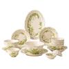 Underglaze Ceramic Tableware Set, Bowl Set, Household Rice Bowl 2025 Plate Bowl Combination, Fresh Dish Set.