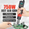 750W BGA IC Solder Tools Micro Hot Air Gun Welding Rework Station LCD Digital Display Soldering Heat Gun Hair Dryer