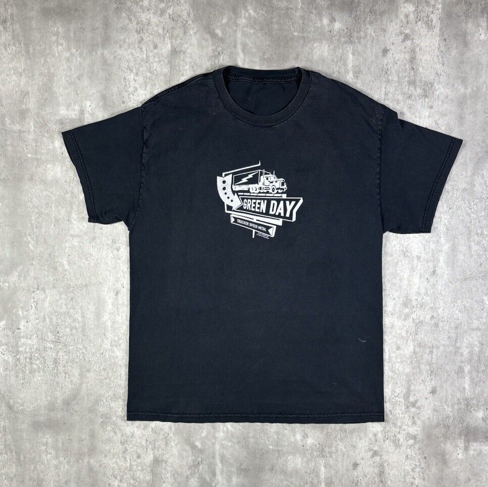 

Vintage Green Day 2004 Tour Band T Shirt Black size M Unisex T-Shirt L