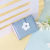 2025 Ladies' Cute Flower Tri-fold Wallet - Korean Style Card Holder