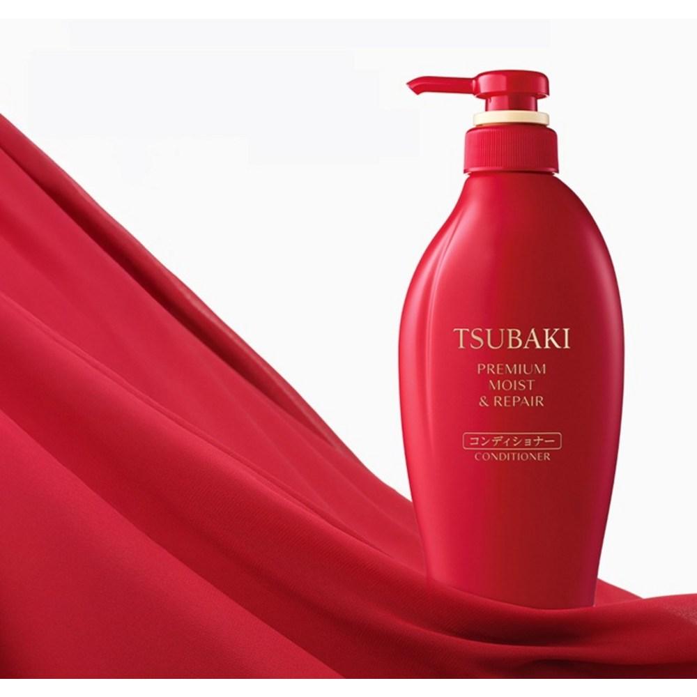 Tsubaki Premium Moist Conditioner, 1 Pack, 450ml