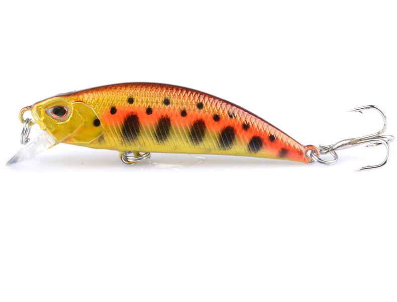 1pc 5g 5cm Minnow Fishing Lures Full Water Artificial Small Bait Wobbler Fake Hrad Bait for Carp Fishing Tackle Pesca Accesories