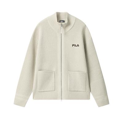 Fila Original Casual Fashion Sports Versatile Soft Comfortable Loose Knit Sweater Unisex Sweater F51U549405FBG