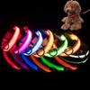 Brightly Colored Led Dog Collar Rechargeable Light-up Neckband For All Size Dogs