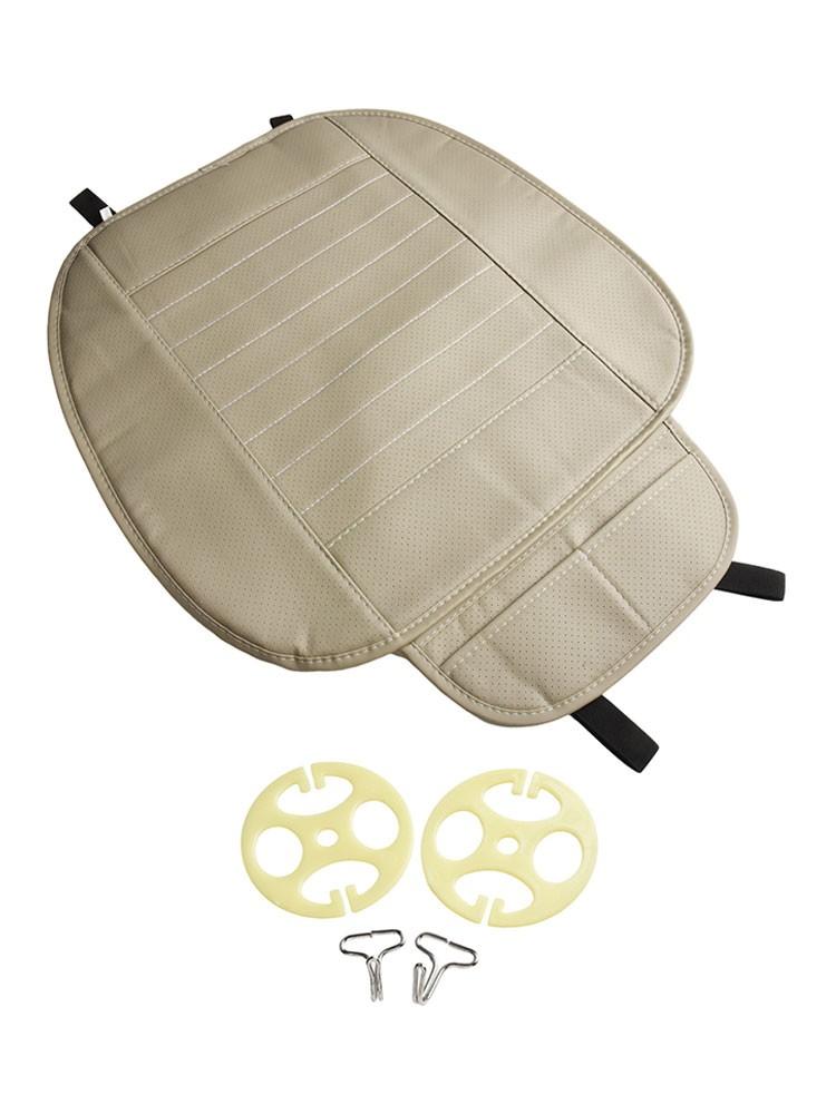 Prémiový celoroční karbonový potah autosedačky prodyšná PU kůže s polštářkem z aktivního uhlí