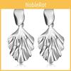 Treeshaped Alloy Sleek Earrings Trendy European Style American
