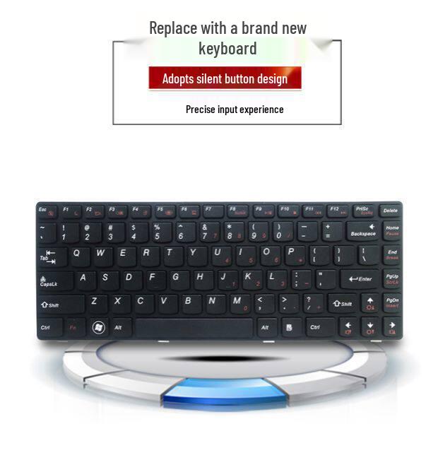 Compatible Keyboard for Lenovo Y480/Y480N/Y480M/Y480A/Y480P/Y485/Y485M/Y485P/Y485N Models