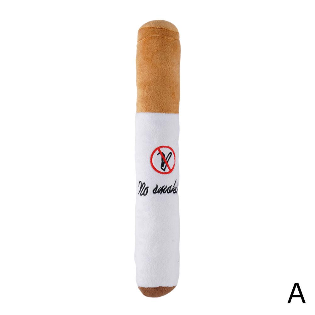 

Забавные игрушки для домашних животных Сигара Большая Дымная Плюшевая Звуковая Писк Поддельные Сигареты Игрушки Собаки Жевательные Коренные Зубы Интерактивная Игра Устойчивая К Укусам Игрушка для Домашних Животных