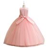Abito Principessa in Tulle Soffice 2024 per Bambine - Gonna Lunga, Ideale per Matrimoni & Spettacoli, Adatto a Bambini Medi e Grandi