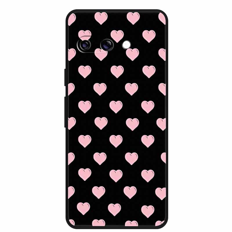 For Google Pixel 10a Case 3D Relief Flower Emboss Soft Silicone Funda Google Pixel 10a 5G 3D Cartoon Shell Pixel10a 3D Relief