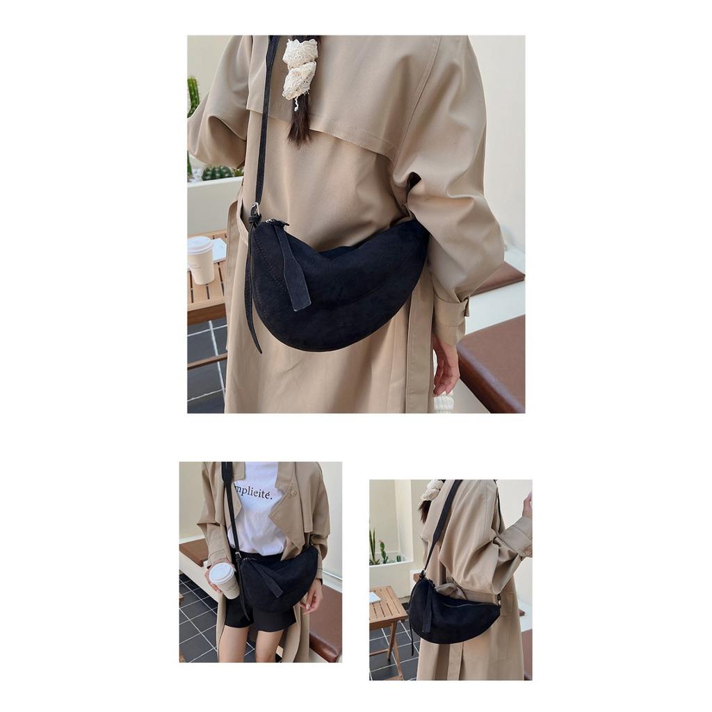 Dumpling Bag Women's Autumn New Niche Design Single Shoulder Bag Large Capacity Versatile Commuting Crossbody Bag