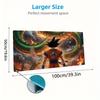 Dragon Ball Print  Cushion Non-slip Laptop Tablet Big Mousepad XXL Mat Mini PC Playmat With Lock edge
