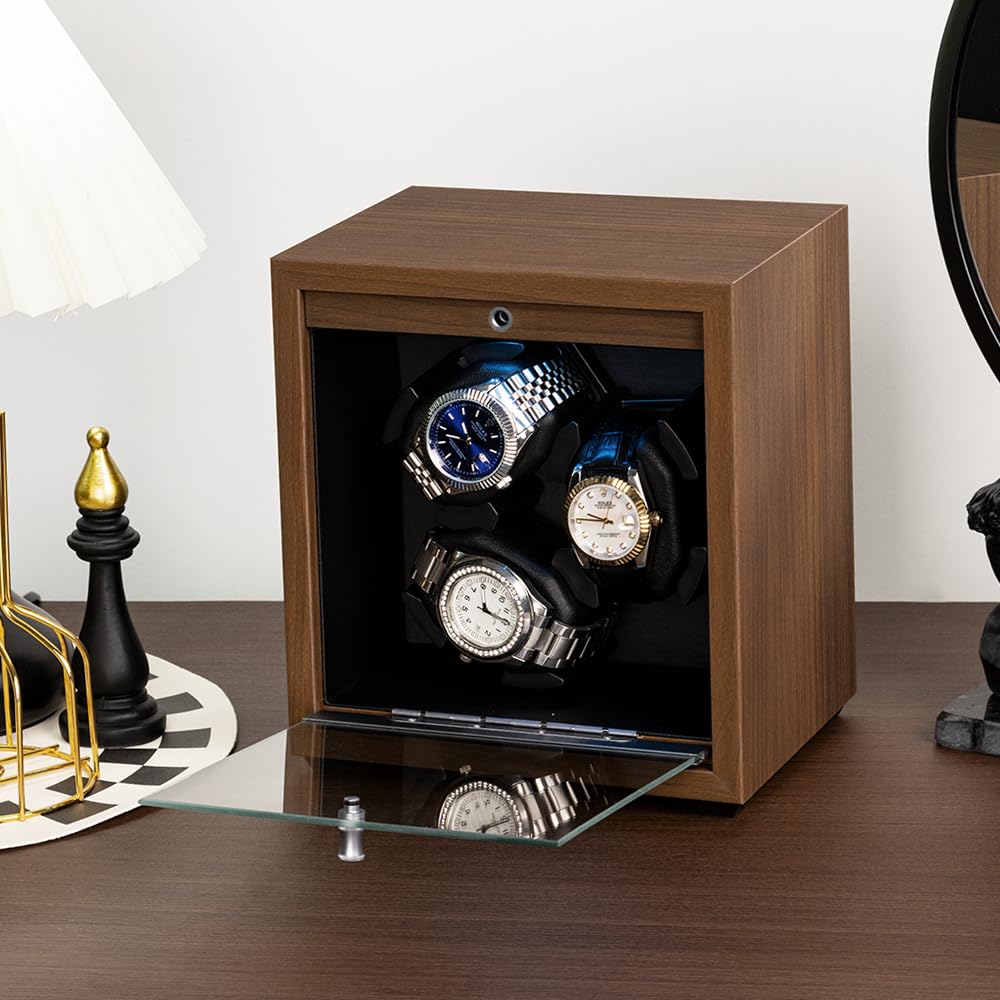 Winding Watch Automatic Watch Winding Made In Mabuchi Automatic Watch Watch Storage LED 4 3 Windings Machine, Winder, Machine, Japan, Motor, Winder,