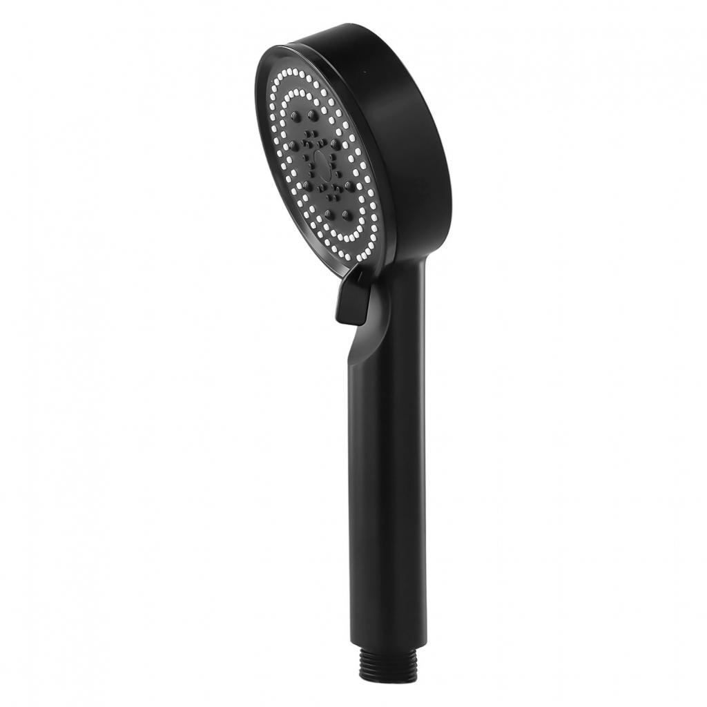 Upgraded Shower Head 5 Modes Bathroom Black ABS Plastic