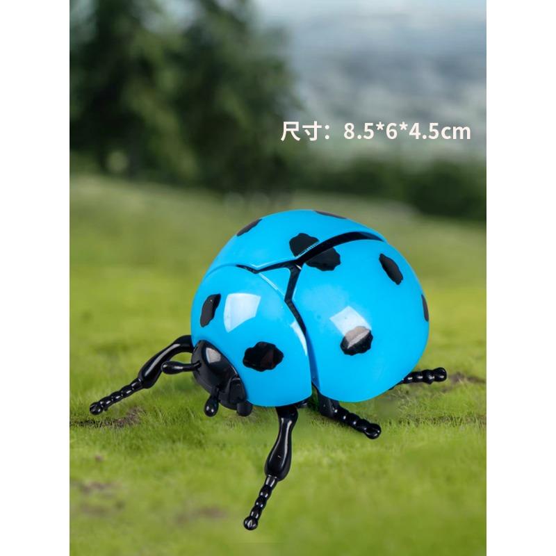 Running Seven-star Ladybug Simulation Beetle Winding Chain Unzipping Children's Wind-up Toy