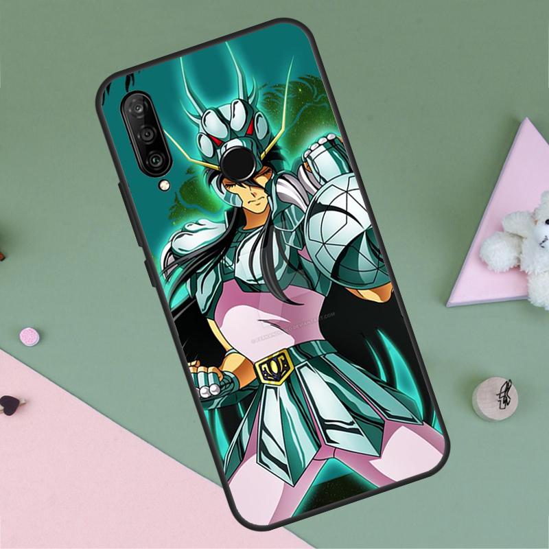 Saint Seiya Shiryu For Huawei P40 P20 P30 Lite P60 Pro Nova 10 9 SE 5T 12i 12s 11i Y91 Y90 Y60 Y70 Y72 Y61 Case