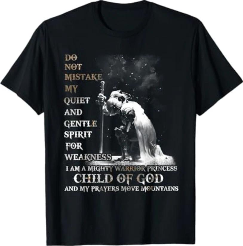 

Knight Templar I Am A Child of God A Warrior of ChrisT-Shirt T-Shirt L