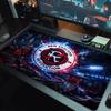 New England Revolution Color Mouse Pad Large Gaming Table Cushion Non-slip Laptop Tablet Big Mousepad XXL Mat Mini PC Playmat With Lock edge