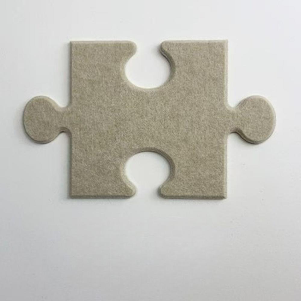 1PC Felt Bulletin Board Tiles DIY Jigsaw Wall Panels Creative Wall Decor for Playroom Bedroom Photo Background Display