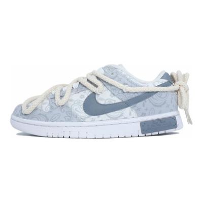Dunk Low Top Skateboard-Schuhe Damen Blau Grau Weiß DJ9955-100(Team25-)